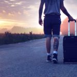 travel suitcase