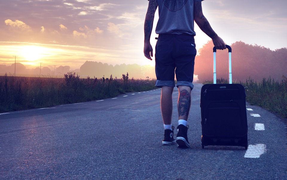 travel suitcase